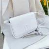 2024 NY DESIGNER Women's Crossbody axel timglasmönster hand röd samma stil messenger väska