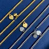 Mujer Hombre Collares pendientes Corazón de melocotón Collar de cadena de bolas Joyas de diseñador Collar de cuentas de oro / plata / rosa Marca completa como regalo de Navidad de boda