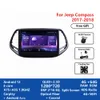 Jeep Compass 2017-2018 용 자동차 스테레오 안드로이드 비디오 플레이어 Wi-Fi Bluetooth DSP와 함께 멀티미디어 헤드 장치 자동 라디오