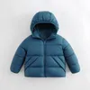 Daunenmantel MARCJANIE Outdoor Style Jungen Ultraleichte, verdickte warme Jacke für den Winter 231512