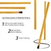Wzmacniacze brwi 6PCS Black Brwi Ołówek Mikroblading Długie kolory Brows Pióro projektowe z dokładną skalą dla profesjonalnego ołówka do makijażu 231109