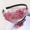 Accessoires pour cheveux, couronne de fleurs artificielles, bandeau de mariée, bandeau de mariage pour femmes et filles, cerceau Floral doux, couvre-chef de fête, cadeau