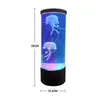 Veilleuses Fantaisie USB/Batterie Alimenté Jellyfish Tank Aquarium LED Lampe Lava Light