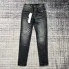 Jeans pour hommes Designer Femmes Violet Mens Jambe droite Tight Fit Leggings Mode Pantalon Vintage à la mode