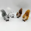 Garden Decorations Table Top Decor Squirrel Plastic Figurine Decorate Desktop Statue Decorative Ornament Adorable