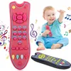 Hochets mobiles musique téléphone portable TV télécommande bébé jouets éducatifs précoces numéros électriques anglais apprentissage cadeau pour né 231109