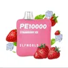 Genunie Elfworld Pod PE10000 Puffs Stylo Vape jetable 0% 2% 5% Nicotine E Cigarette OEM ODM Saveurs de fruits Bar Wape