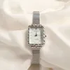 Zegarek mody kwarcowy kwarc obserwuj luksusowy pasek prosty ruch damski akcesoria dla kobiet