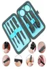 Meisha 7PCSSET POSTABLE MANICURE TOOLSセットステンレス鋼ネイルクリッパーキットプロフェッショナルイヤピックキューティクルプッシャーネイルファイルHE0006483580