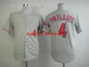 Camisetas de béisbol Jersey vintage 4 Brandon Phillips 13 Dave Concepcion5 Johnny Bench 8 Joe Morgan 11 Larkin