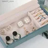 Smycken lådor soffa form rese smycken för fall juveler lådan för kvinnor tjej liten smyckeslåda för kvinnors arrangörsbox för halsband Q231109