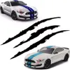 Otomatik Araba Sticker Yansıtıcı Canavar Pençe İşaretleri Scratch Stripe Otomatik Far Dinozor Raptor Pençe Markaları Araç Aksesuarları