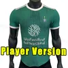 Fans Speler Versie 23 24 Al-Ahli Voetbalshirts heren Saudi 2023 2024 DEMIRAL SAINT-MAXIMIN KESSIE Uniform top FIRMINO MAHREZ GABRIEL VEIGA Voetbalshirt