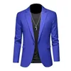 Mens Suits Blazers Fashion Business Casual Blazer White Red Green Black Solid Color Slim Fit Jacket Wedding Groom Party Suit M6XL 231109