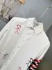 Tasarımcılar Erkek Gömlek Kalite Tasarımcı İş Tees Klasik Uzun Kollu Gömlek Düz Renkli Mektup Bahar Sonbahar Bluz Artı Boyut M-3XL G7