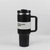 Quencher H2.0 40oz من الفولاذ المقاوم للصدأ من الكؤوس Tumblers مع غطاء مقبض السيليكون وقش 2nd Car Mugs فراغ معزول الماء 40 أوقية مع شعار G8893