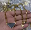 Necklaces Unisex Inverted Triangle Fashion Designer Steel Diamonds Jewellery Accessories Women's Hip-hop Everyday Leisure Comfort