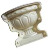 Decorações de jardim artesanal molde plantador fazendo artesanato diy vaso de flores ornamento fundição decoração de plástico