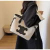 Kobiety torebki CE Baget Bag Messenger Bag Designer CEL CEL Canvas Split Skolthide ma piękną pojemność torby na bicie kobiet Premium 2024 Nowy zamek błyskawiczny OKJ4