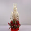 Nieuwe metalen Candelabra 16 Arms Candle Holders Stands Wedding Table Centerpieces Road Lead for Home Party Decoration