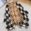 Scarves Scarves Women Knitted Heart-pattern Plaid Lovey Girl Winter Scarf College Fashionable Leisure Shawl Wraps Female Accessories J231109