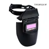 Freeshipping Solar Auto-Darkening Welding Helmet Electric Soldering Mask Welder Goggles Shading Cap Eyes Protector Polishing Lens Euirx