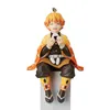 Anime Anime Demon Slayer Action Figure Nezuko Eat Rice Balls Boneca Brinquedos