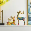Dekorativa föremål figurer härlig modern konst färgglada kära staty matsal dekoration graffiti kontor ornament trycker harts heminredning möbler 231109