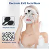 Apparaten voor gezichtsverzorging Elektrisch gezichtsmasker Herbruikbare siliconenmaskers EMS Huidverstrakking Verjongingstherapie Huidverzorging Dames Schoonheidsmaskers 231108