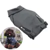 Vestuário para cães 2pcs Pet PU Casaco de inverno Quente Zip Up Colete de filhote de cachorro Roupas à prova de vento Casacos de clima frio para