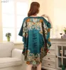 Women’s Sleepwear Sale Hot Fashion Lady Summer Ret Faux Faux Silk Bath Bath Yukata Lightgown Nuisette Pijama Jer مقاس XSZ6222JL231109