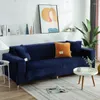 Curtain Velvet Fabric Sofa Covers For Living Room Stretch Soft Cover High Quality 1/2/3/4 Seats Modern Armchair Home