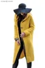 Kvinnors tröjor 2021 Kvinnors tröja Autumn Cardigan Winter Large Women's Long Coat Knit T231109