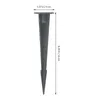 Outdoor LED Solar Light Stakes Staks Ground Flood Bilb Bilon Aluminium Uchwyt