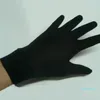 1 par Pure Silk Black Liner Inner Thin Thin Gloves Cykel Motorcykel Mjuka sporthandskar som kör cykelpartihandskar En storlek