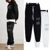 23ss Fashion High Street Cotton Polar style Hip Hop pantalons de survêtement décontractés pantalons de survêtement les étudiants peuvent porter des hommes et des femmes en vrac respirant motif de lettre y2k4