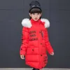 Giacche Ragazze Giacca invernale Cappotti per bambini Moda coreana Lunghezza Capispalla imbottita Bambino Spessi Vestiti per bambini da 2 a 8 anni Gioca nel parco 231109