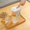 Water Bottles Covered Pitcher Juice Beverage Jar Cold Drink Kettle Container For Kitchen Home Party Bar 1.8L / 2.5L Large