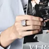 Retro Style Ring Luxury Oniki Takımyıldız Tasarımcısı Yüzük Moda Yüzük Kadınlar için Klasik Takı 18K Altın Kaplama Gül Düğün Toptan