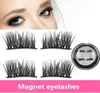 Selling Magnetic Eye Lashes False Magnet Eyelashes Extension Fake Eyelashes magnetic eyelashes 4pcs1pair with retail package9726410