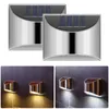 Wandlamp Outdoor Solar Led Light Lights IP44 Waterdichte patio Garage PVC Projectie Transparante lampenkap gemakkelijk te installeren