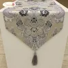 테이블 러너 Proud Rose Luxury Table Runner Table Coth 유럽 자카드 침대 깃발 테이블 패션 홈 장식 용품 230408