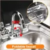 Kitchen Faucets RV Folding Faucet Humanized Brass Convenient And Rotatable In 360 Boating Equipment For Bar Yacht Boathouses Campervans