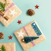 Gift Wrap 120 Pcs Rectangle Stickers Merry Christmas Sealing Gifts Package Decorative For Wrapping Box