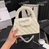 Two Sizes Mini Women Portable Shoulder Bag Cute Crossbody Designer Wallet Diamond Lattice Leather Quilted Coin Purse Luxury Handbag Card Holder Suitcase 12 18CM