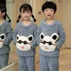 Pyjamas Nouveaux vêtements pour enfants Pyjamas en peluche de bande dessinée pour filles garçons Pyjamas pour enfants costume bébé filles vêtements Halloween Pyjamas enfants PijamasL231109