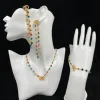Naszyjniki wiszące kolorowy kamień designerski Naszyjnik Kobiety Najlepiej dopasowany prezent ślubny biżuteria Naszyjnik G2311092BF
