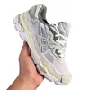 Gel NYC Marathon Scarpe da corsa Designer Farina d'avena Calcestruzzo Navy Acciaio Obsidian Grey Cream Bianco Nero Ivy Outdoor Trail Sneakers con scatola di alta qualità