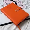 Édition limitée Orange portefeuille marque de luxe carnet de notes pour femmes classique concepteur hommes porte-monnaie pochettes livre bloc-notes