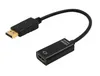 Adattatore compatibile da 4K DisplayPort a HDMI Maschio DP a femmina Cavo convertitore compatibile con HDMI Cavo di trasferimento audio video 4K 60Hz Per proiettore PC HDTV